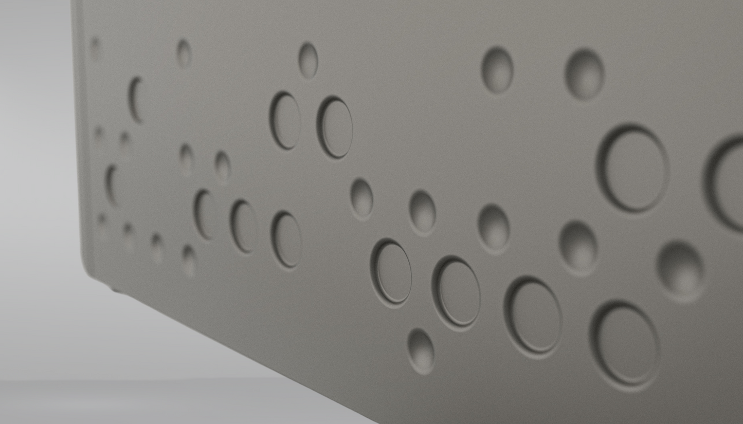 Aluminum Outdoor Storage Box - Metallic grey