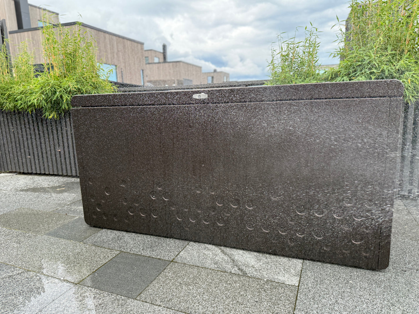 Outdoor Storage Box - Bronze Aluminum