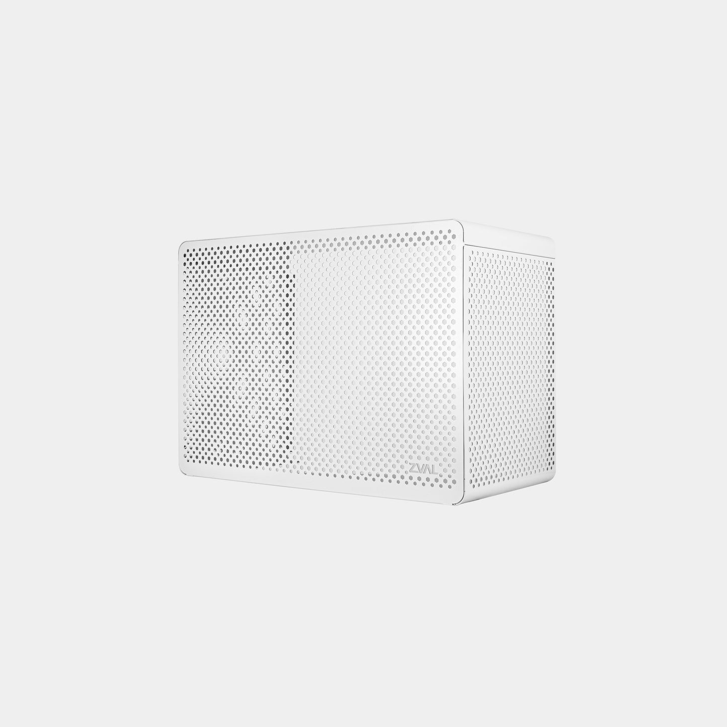 Heat pump cover aluminum - White