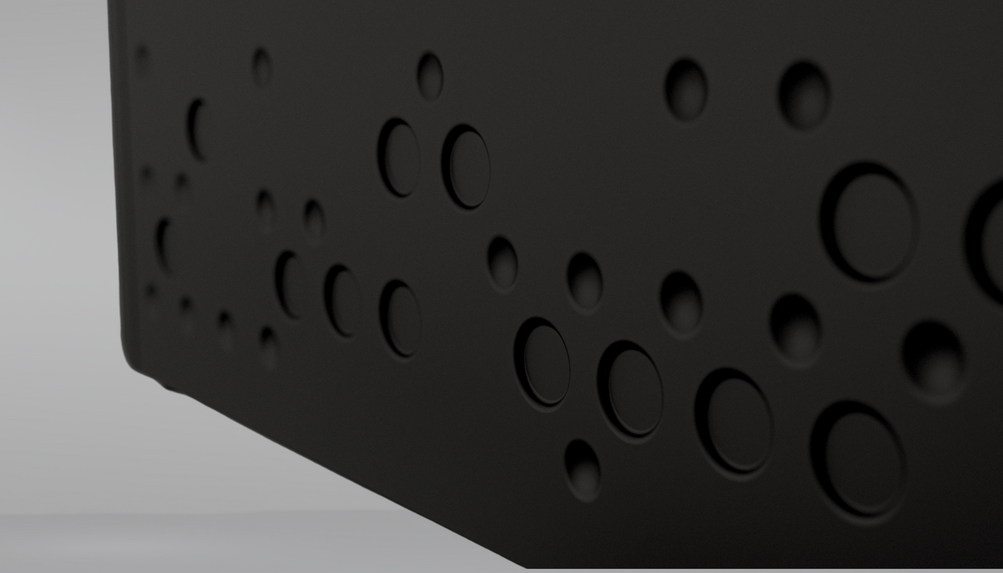 Aluminum Outdoor Storage Box - Black