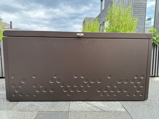Förvaringslåda för Utomhusbruk - Brons aluminium